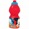 Topolino rosso Borraccia in Plastica Resistente 400ml Scuola,tempo libero