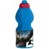 Batman & Superman Borraccia di Plastica Resistente 400ml Scuola, tempo libero