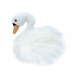 Aurora Plush White Swan 25cm Decoration Wedding, Ceremony, Valentine's Day