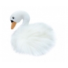Aurora Peluche Cigno Bianco 25cm Decorazione Matrimonio,Cerimonia,San Valentino