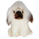 Pechinese Bianco Cane Cucciolo Peluche Luxury Serie-2 Alteza 26cm Originale