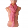 Rosa Antico SCIARPA FOULARD Coprispalle Stola Uomo Donna Seta + Viscosa SF-01