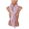 Pink Blue SCARF FOULARD Shrug Stole Man Woman Silk + Viscose SF-01