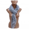 Grigio Quadrifoglio SCIARPA Foulard Coprispalle Uomo Donna Misto Seta SQ1