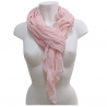 Rosa Chiaro Quadrifoglio SCIARPA Foulard Coprispalle Uomo Donna Misto Seta SQ1
