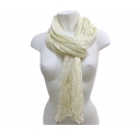 Giallo Quadrifoglio SCIARPA Foulard Coprispalle Uomo Donna Misto Seta SQ1