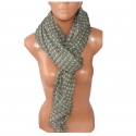 Green Stars Delicate SCARF Foulard Shrug Cotton Man Woman FS01