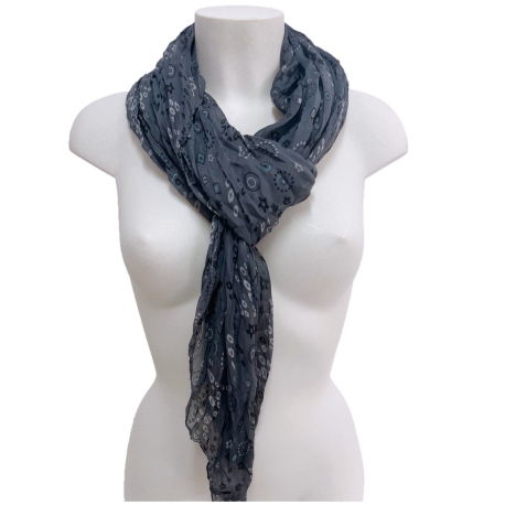 Marrone Stelle Delicata SCIARPA Foulard Coprispalle Cotone Uomo Donna FS01