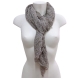 Azzurro SCIARPA Foulard Coprispalle Gotico Uomo Donna Misto Seta SG1