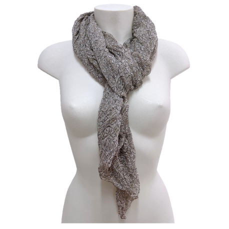 Azure SCARF Foulard Shrug Gothic Man Woman Mixed Silk SG1