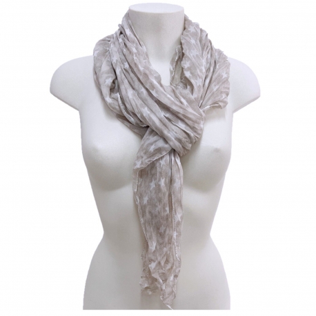 Verde Stella SCIARPA Foulard Coprispalle Uomo Donna Misto Seta SS1