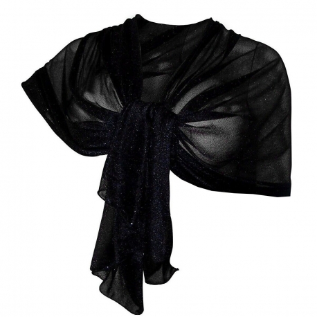 Solid Color Glitter SCARF Shawl Scarf Woman Shawl Ceremony Fuchsia
