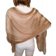 Glitter Solid Color SCARF Shawl Scarf Woman Shawl Ceremony Light Blue