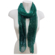 Metallic Glitter Scarf Shiny Shawl Woman Shoulder Scarf Green