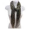 Sciarpa Metallizzata Glitter Scialle Brillante Foulard Donna CopriSpalle Oro Argento