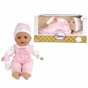 Baby Beau Bambola Neonato 33cm Femmina Copro Morbido con Cappello e Tutina