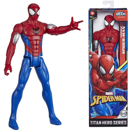 Spiderman Figurina 30 Armored Serie Eroi Titanici Titan Hero
