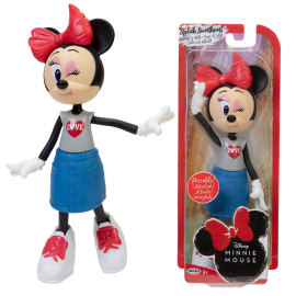 Minnie Mouse Articulated Doll 24 cm Vivacious Violet