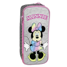 Disney Minnie Flat Pen Case with 2 Zip School GIM