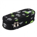 St.Right Skull Aliens Organized School Flat Pen Case