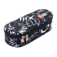 St.Right Desert Moro Astuccio Porta Penne Piatto Scuola Organizzato