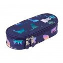 St.Right Holo Cats Astuccio Porta Penne Piatto Scuola Organizzato