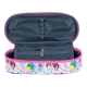 St.Right Sequins Cats Astuccio Porta Penne Piatto Scuola Organizzato
