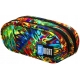 St.Right xD Graffiti Astuccio Porta Penne Doppio 2 zip Scuola