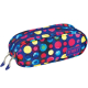 Street DOTS Pois Double Pen Case 2 zip School