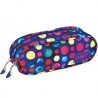 Street DOTS Pois Double Pen Case 2 zip School