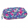 Street Flowers Two Double Pen Case 2 zip School