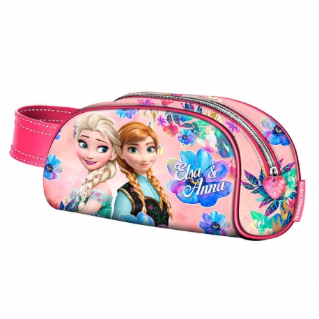 Disney Frozen Frost Case Port All Pencils Pens with Zip School