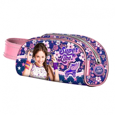 Disney Soy Luna Smile Case Port All Pencils Pens with Zip School