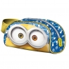 Minions Googles Astuccio Porta Tutto Matite Penne con Zip Scuola