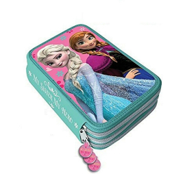 Princesses Complete Case 3 Zip With Pink Accessories