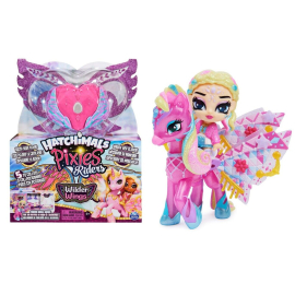 Doll Sophie and Unicorn Glitter Hatchimals Pixies Riders Wilder Wings Starligh
