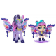 Chic Doll Claire and Zebrush Hatchimals Pixies Riders Wilder Wings Starlight