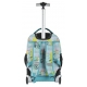 Footy Heart Sequins Led Large Little Girl Elementary School Backpack