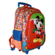 Disney Cars 2 in 1 Backpack With Detachable Trolley 28 liters Boys School