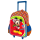 Disney Cars 2 in 1 Zaino Con Trolley Staccabile 28 litri Ragazzi Scuola