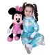 Peluche Disney Minnie Mouse Happy Ballerina Rosa 40cm Originale Ragazza Bambina