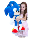 Sonic Peluche 74 cm Gigante The Hedgehog Riccio Blu Originale Ragazzi Bambini 0+