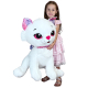 Giant Pink Cat Plush 70cm Puppet Girl from 0+