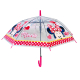 Minnie Mouse Nero Ombrello PVC Bambini Ombrellino Automatico Parapioggia