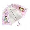 Disney Princesses Transparent Umbrella Children Classic Umbrella Rain Cover