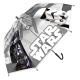 Disney Star Wars Grigio Ombrello Trasparente Bambini Ombrellino Parapioggia