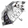 Disney Star Wars Grigio Ombrello Trasparente Bambini Ombrellino Parapioggia