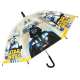 Star Wars Automatico Disney Ombrello PVC Trasparente Bambino Classico
