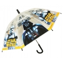 Star Wars Automatico Disney Ombrello PVC Trasparente Bambino Classico