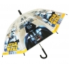 Star Wars Automatico Disney Ombrello PVC Trasparente Bambino Classico
